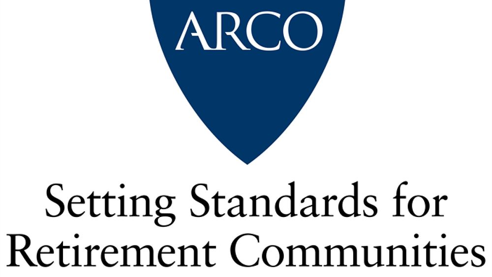 ARCO logo with the text Setting Standards for Retirement Communities